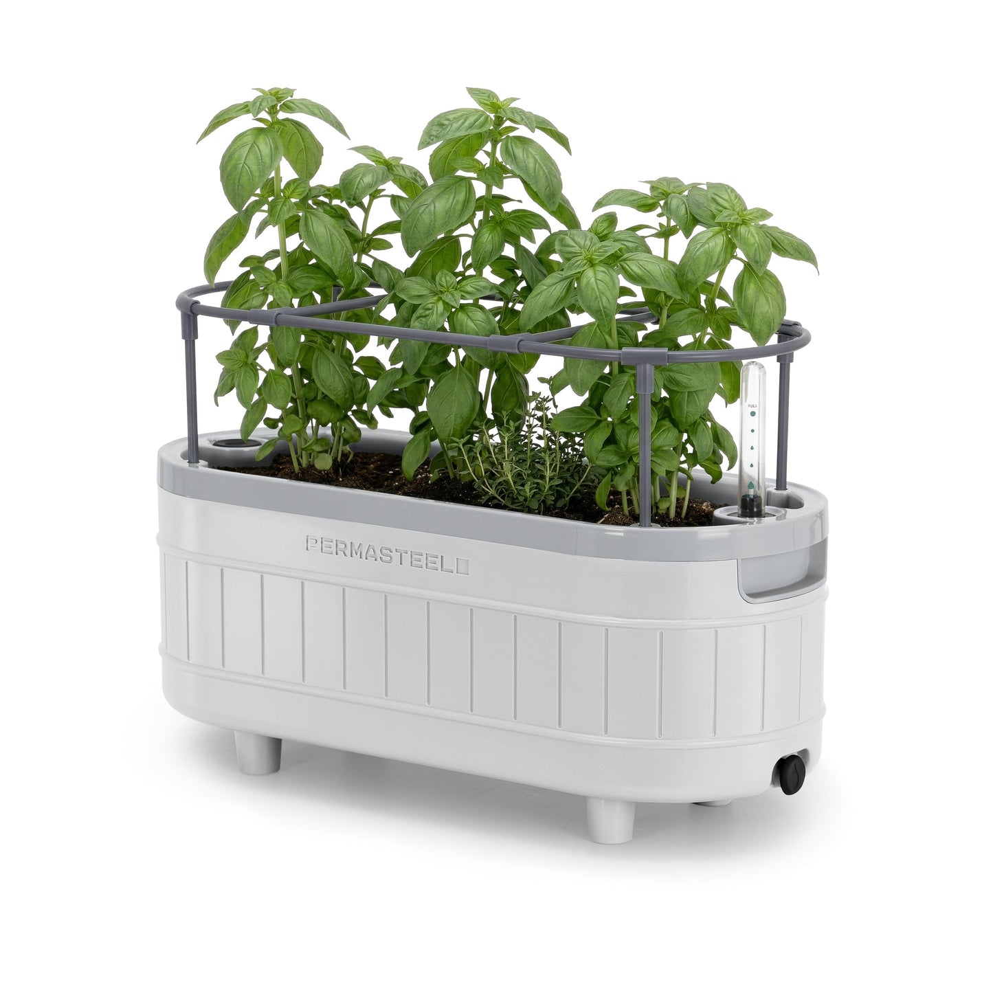 Self Watering Herb Garden Planter With Trellis