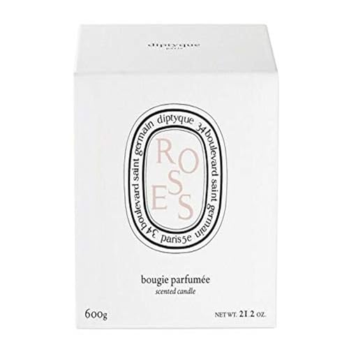 Luxury Rose Scented Porcelain Jar Candle