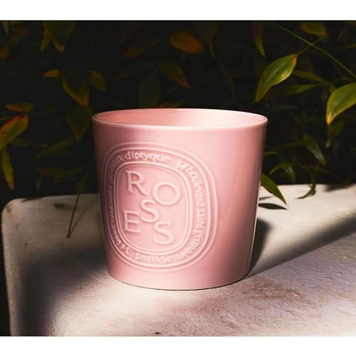 Luxury Rose Scented Porcelain Jar Candle