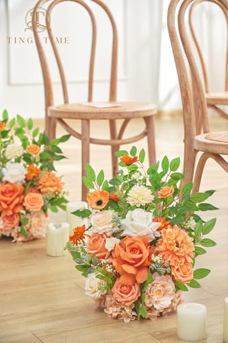 Artificial Floral Centerpiece Arrangement Set