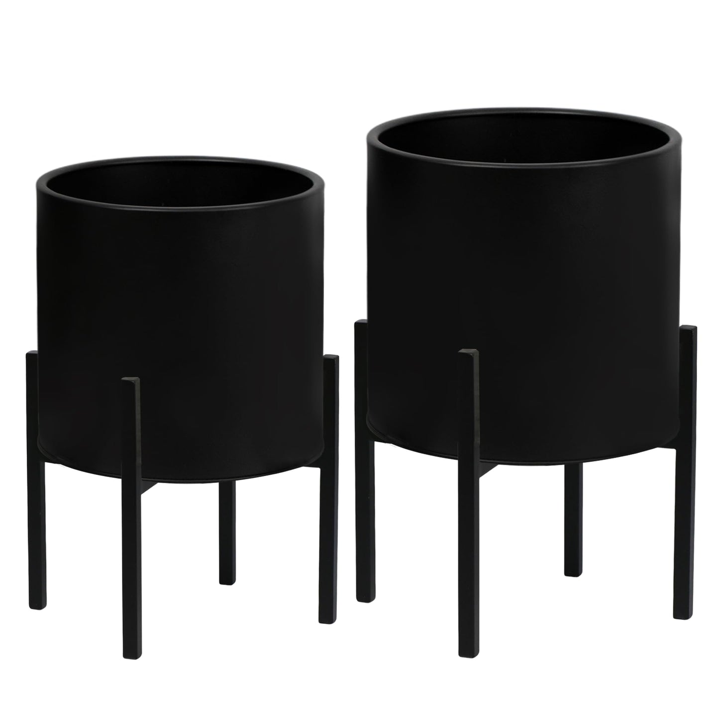 Modern Metal Planter Pots With Stand