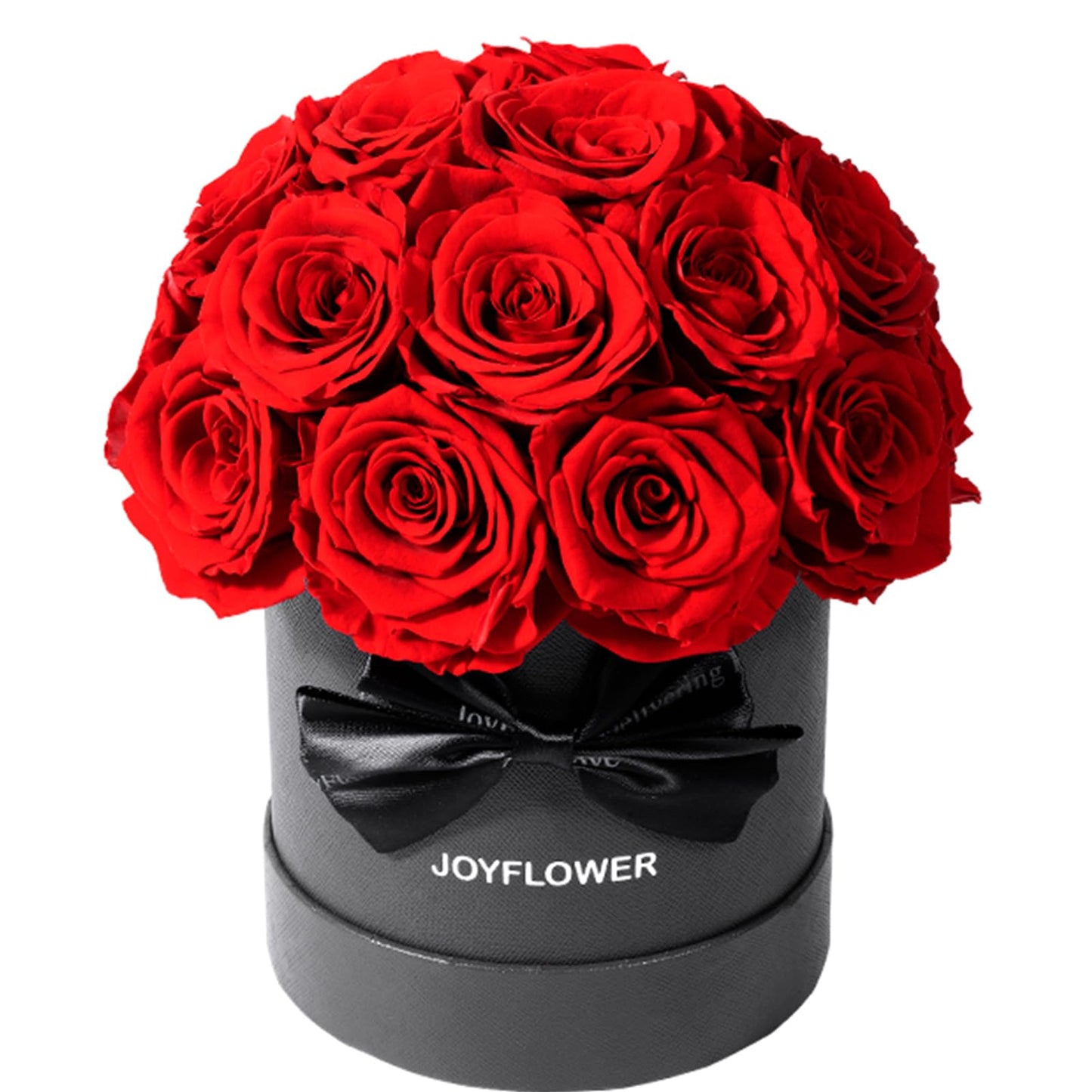JoyFlower Preserved Real Rose in a Acrylic Box