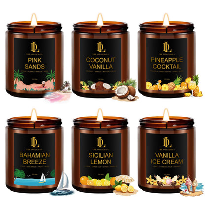 Scented Candles for Men, Soy Candles Gifts