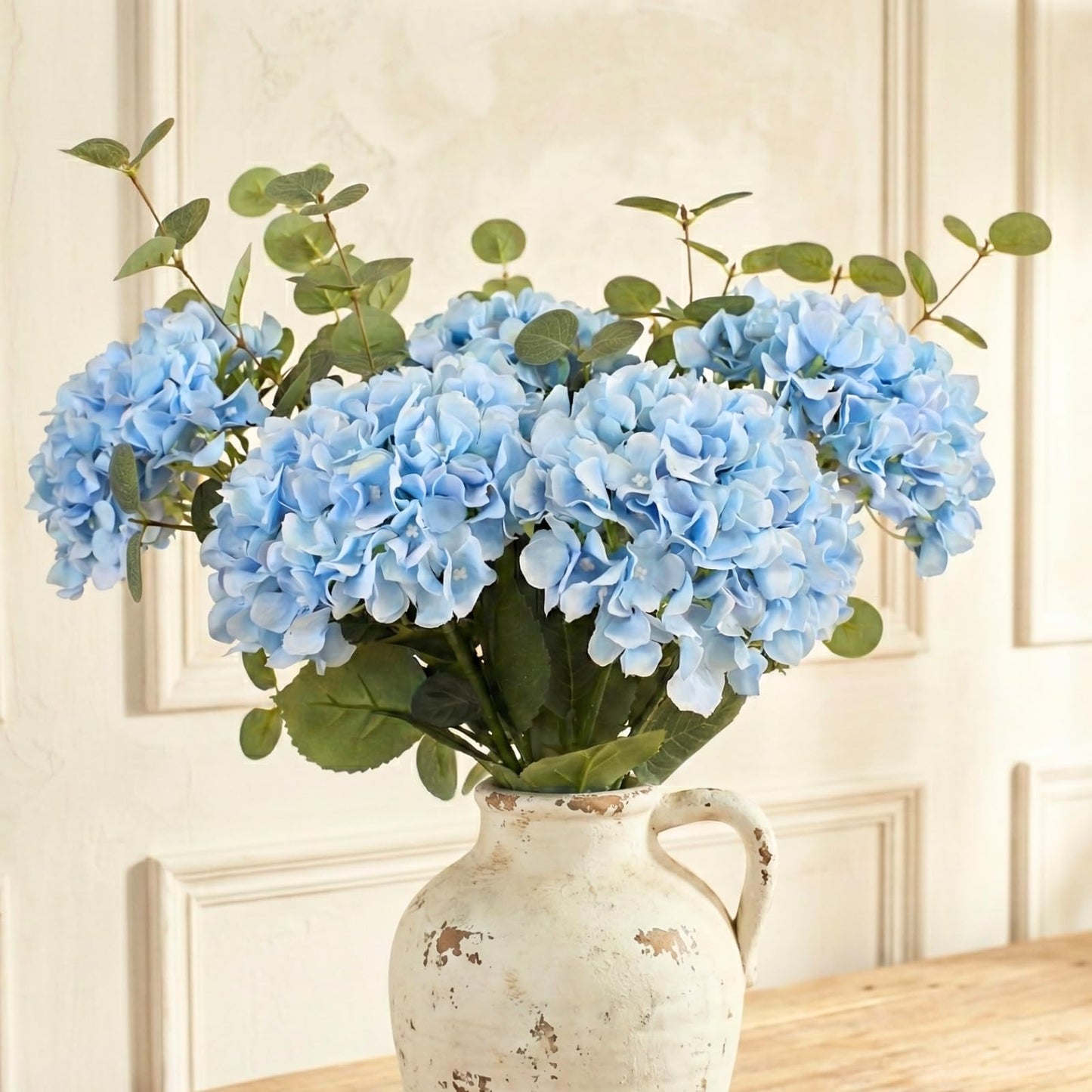 RyddeligHome Artificial Hydrangea Flowers