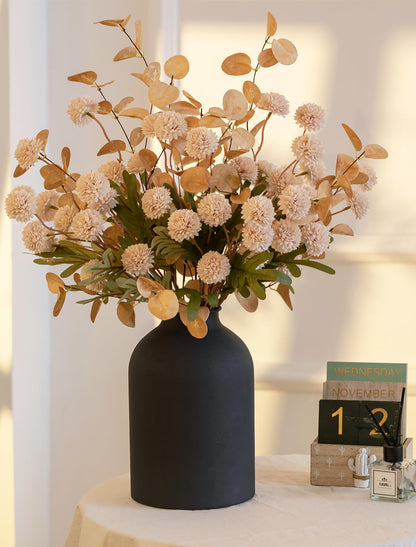 Artificial Kiku Flower Arrangement In Vase
