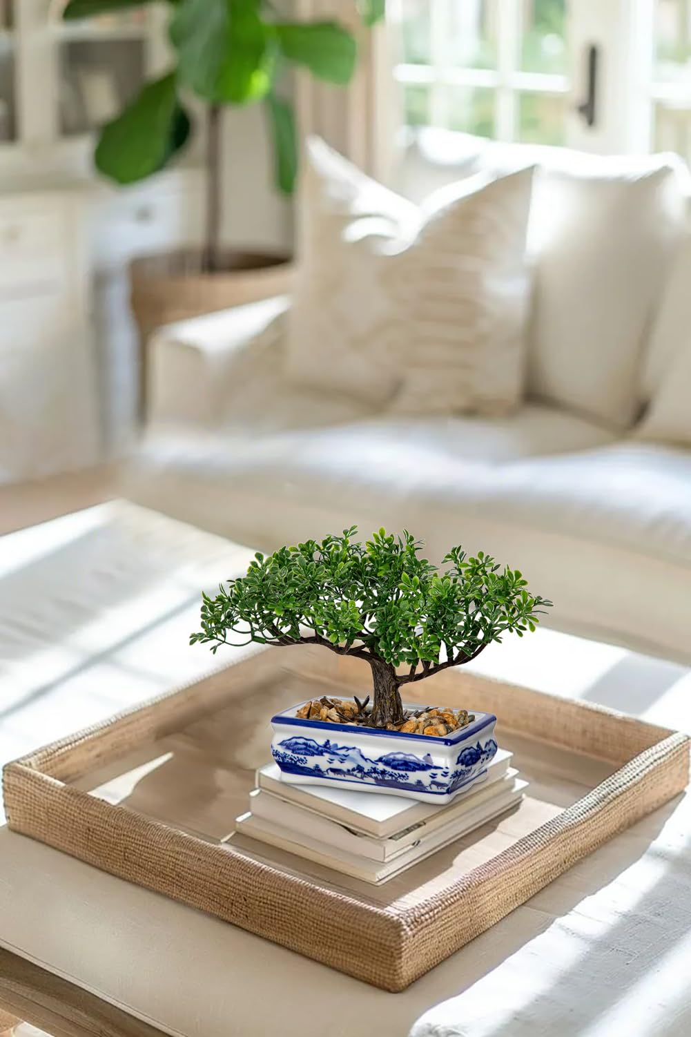Artificial Juniper Bonsai Plant Decor