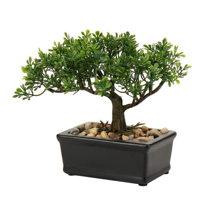 Artificial Juniper Bonsai Plant Decor