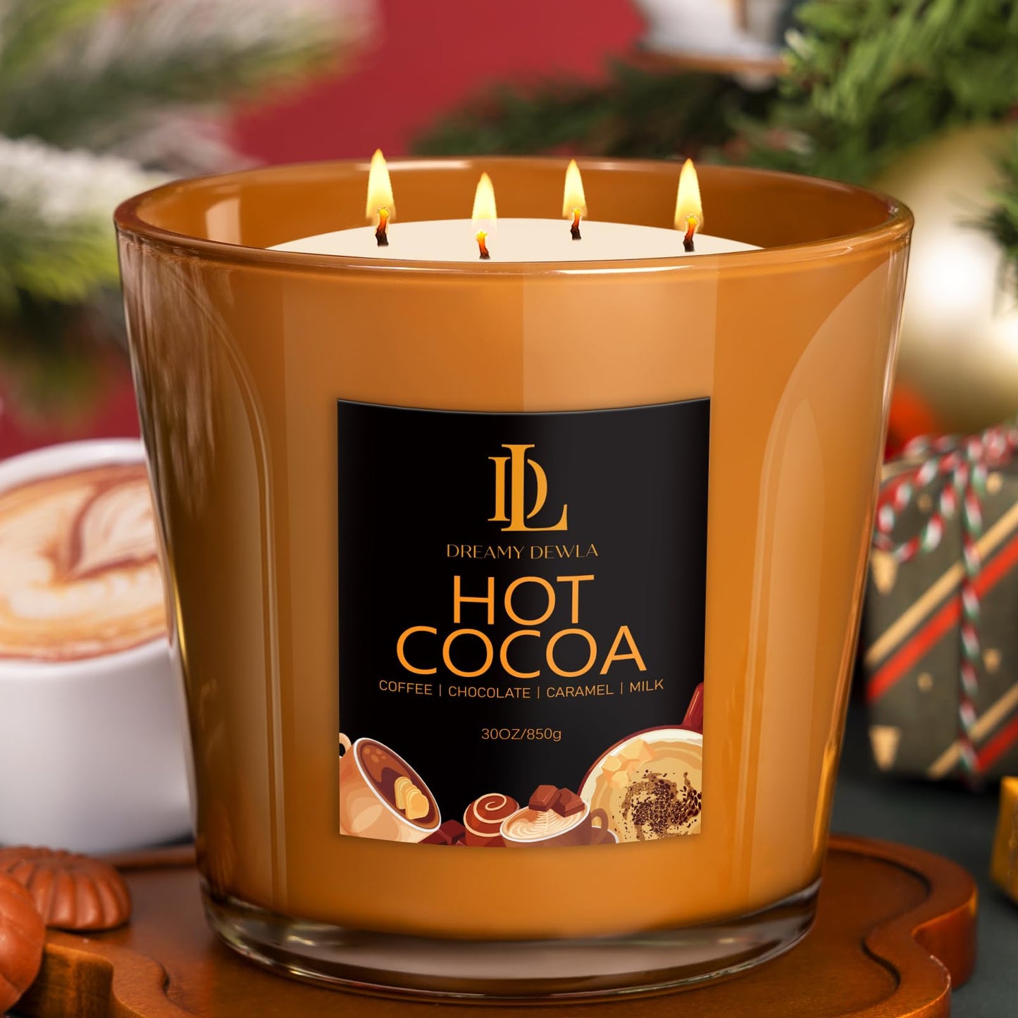 Scented Candles for Men, Soy Candles Gifts