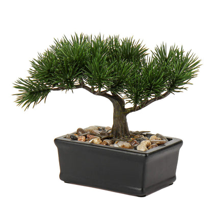 Artificial Juniper Bonsai Plant Decor