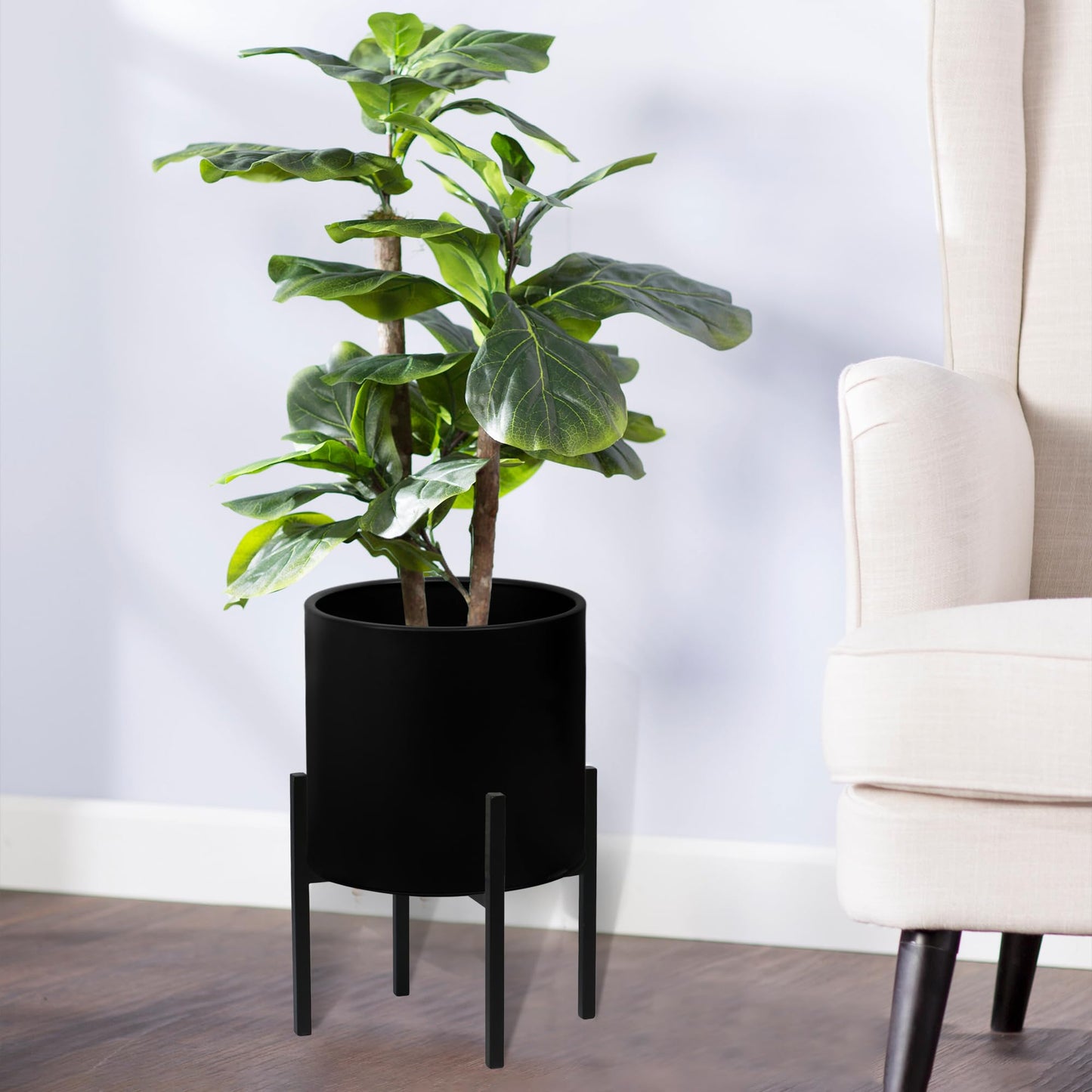Modern Metal Planter Pots With Stand