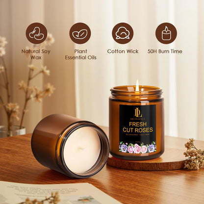 Scented Candles for Men, Soy Candles Gifts