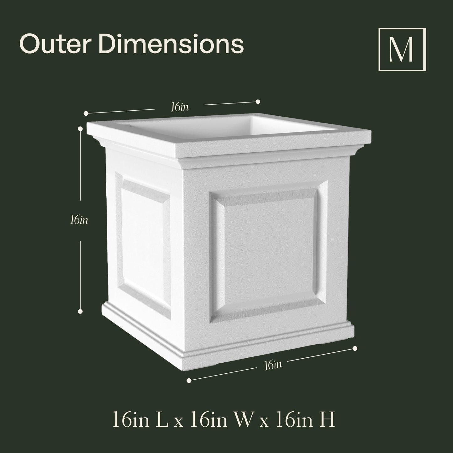 Decorative Outdoor Patio Planter Collection