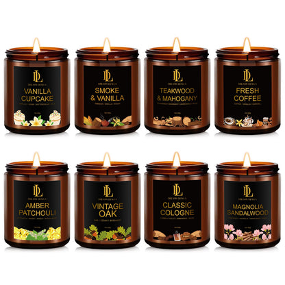 Scented Candles for Men, Soy Candles Gifts