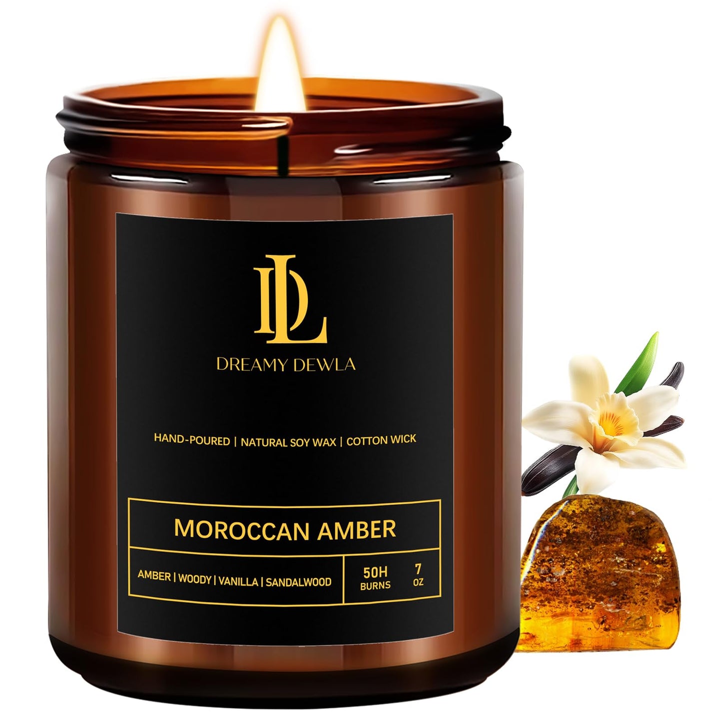 Scented Candles for Men, Soy Candles Gifts