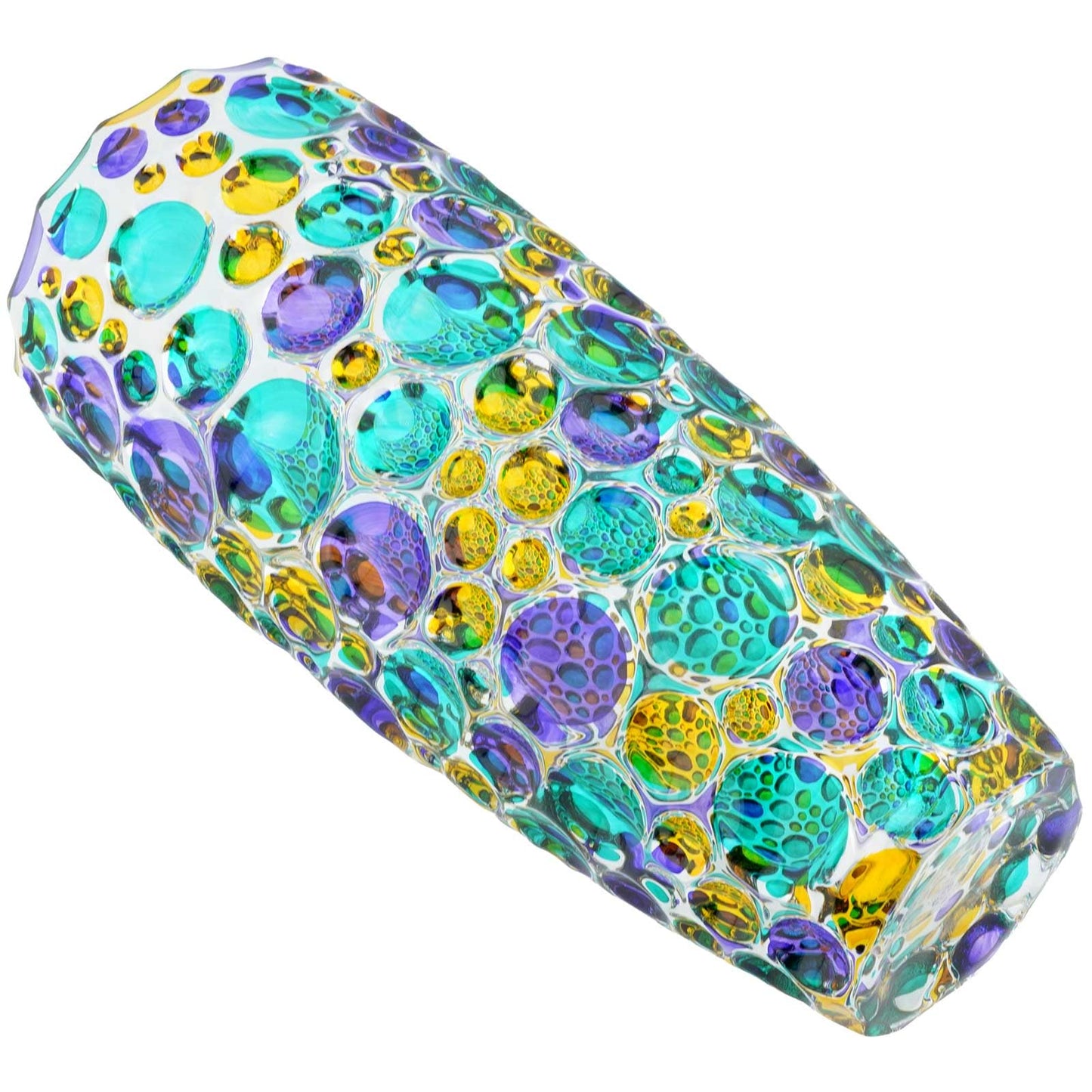 Murano Crystal Bouquet Centerpiece Vase