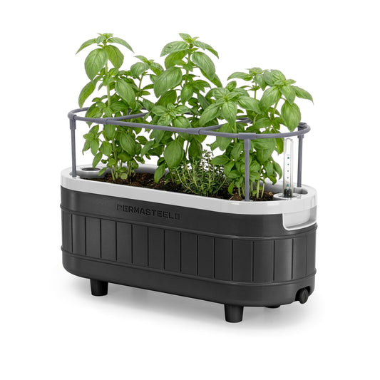 Self Watering Herb Garden Planter With Trellis