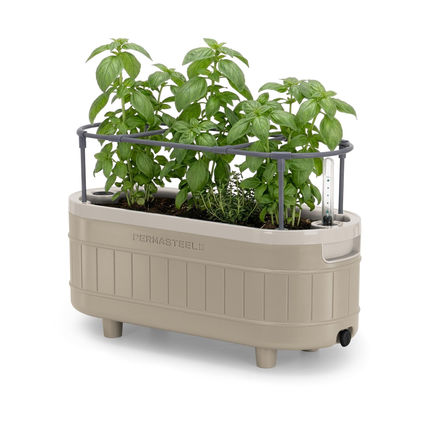 Self Watering Herb Garden Planter With Trellis