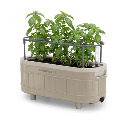 Self Watering Herb Garden Planter With Trellis