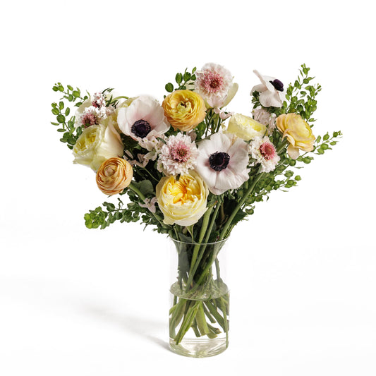 Spring Delight Mixed Flower Bouquet Set