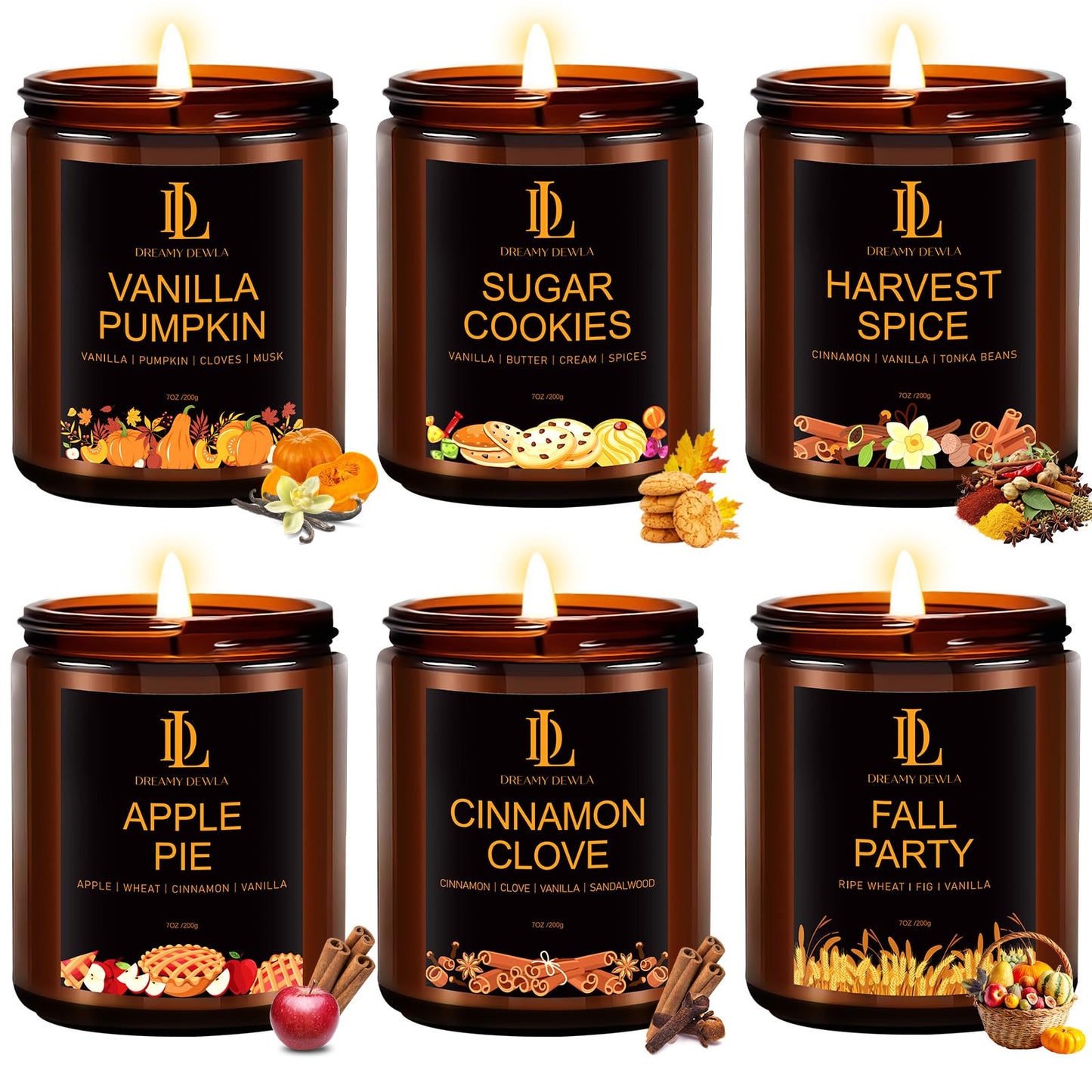 Scented Candles for Men, Soy Candles Gifts
