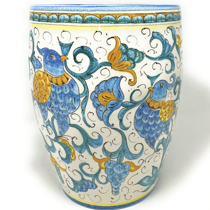 Italian Hand Painted Ceramic Planter Pot