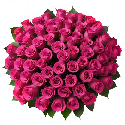 Assorted Multicolor Fresh Rose Bouquet