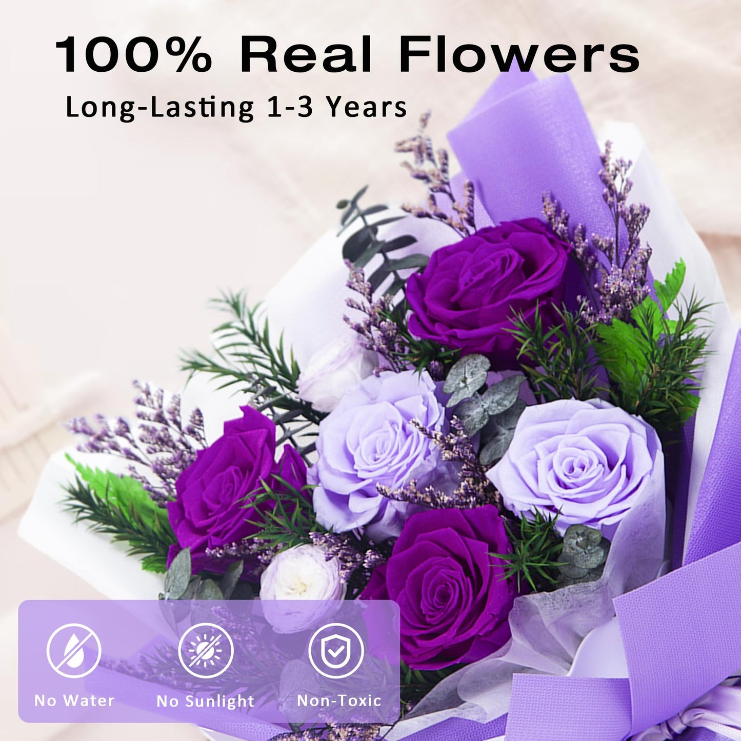 Preserved Floral Bouquet Gift Arrangement